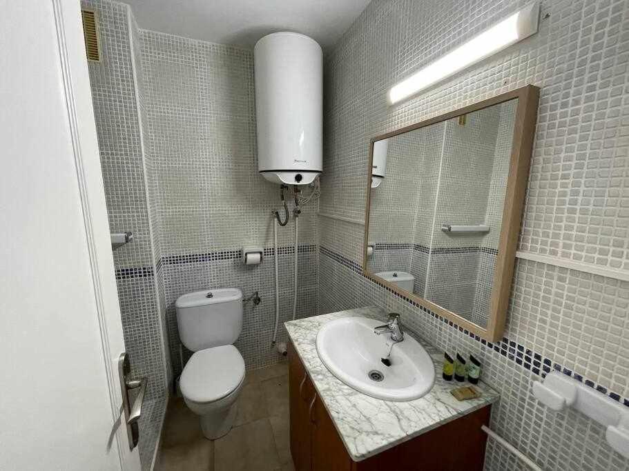 Mitjana Apartamento Con Piscina Сьютаделья Екстер'єр фото
