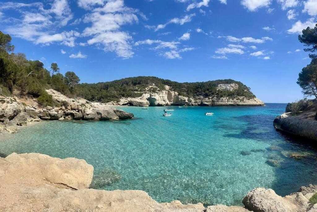 Mitjana Apartamento Con Piscina Сьютаделья Екстер'єр фото